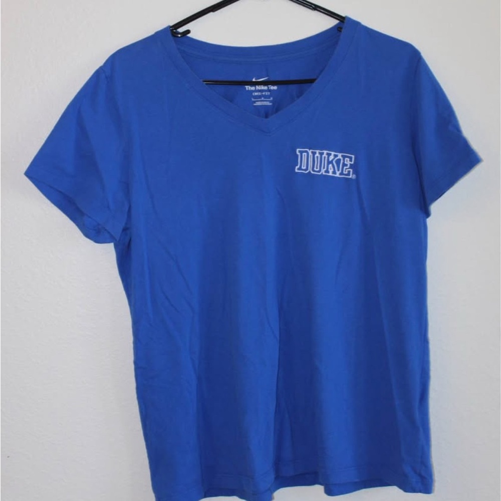 Nike Blue V-Neck Tee